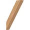 Ekena Millwork 5 1/2"W x 24"D x 36"H Traditional Smooth Knee Brace, Western Red Cedar BRC06X24X36TRA00SWR - alternate 1